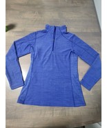 Columbia Blur 1/4 Zip Long Sleeve Shirt Women Small Lightweight Soft Out... - $25.00