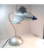 Vintage Fighter Jet Lamp Desk Bedside Table Aviation Plane kids teen air... - €42,95 EUR