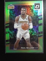 2017-18 Donruss Optic #38 Paul Millsap Lime Green Prizm Basketball Card 163/175 - £2.39 GBP