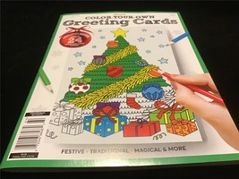 Color Your Own Activity Book Christmas Ed Greeting Cards: Create 24 Cards - £7.15 GBP