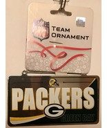 Green Bay Packers Metal License Plate NFL Team Hanging Ornament - 4&quot; x 2... - £5.30 GBP