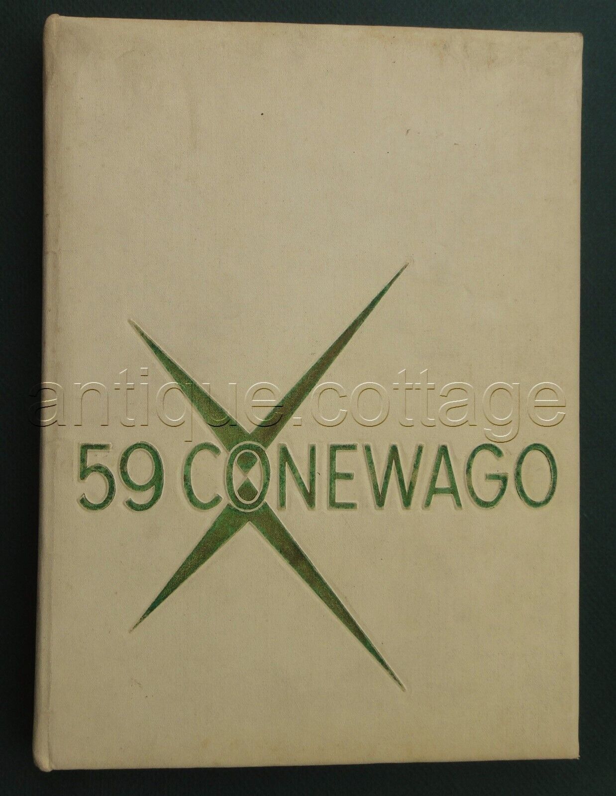 1959 CONESTOGA VALLEY HIGH SCHOOL YEARBOOK lancaster pa LINDA WELSH sig