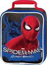 NEW Thermos K217113T Spiderman Movie Black/Red Soft Upright Lunch Kit - £13.53 GBP