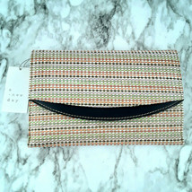 A New Day Womens Clutch Multi Color Woven Wristlet Handbag NWT - £14.06 GBP
