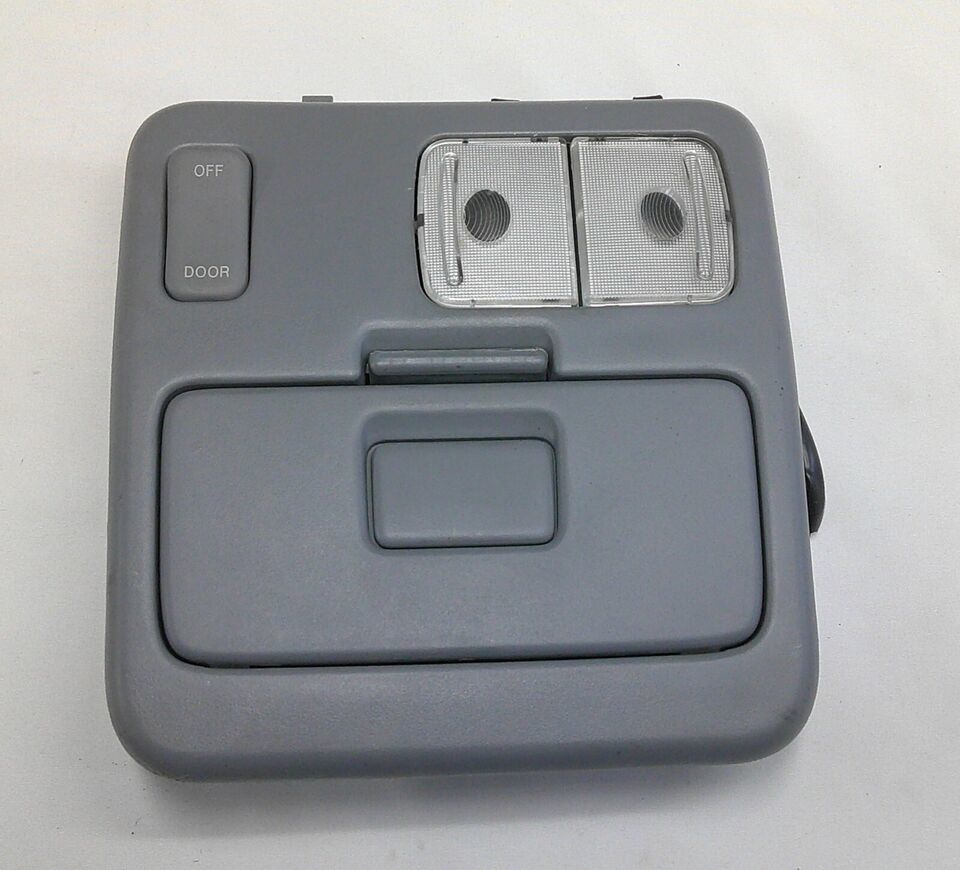2000 TOYOTA SIENNA MAP DOME LIGHT ROOF OEM COMPARTMENT GRAY FREE SHIPPIN... - $32.00