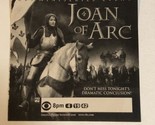 Joan Of Arc Tv Guide Print Ad Leelee Sobieski TPA12 - £4.72 GBP