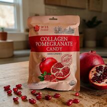 Collagen Pomegranate Candy 3.5 oz, Made With Fresh Ingredients - One Pack - $4.90