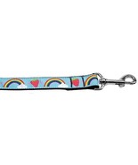 Rainbows and Berries Nylon Dog Leash 3/8 inch wide 6ft Long - $42.38 CAD