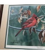 Russell Cobane Print, “ FROSTY LEAVES” double matted, numbered, framed, ... - €154,07 EUR