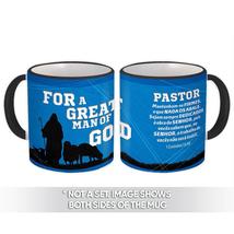 For a Great Man Of God : Gift Mug Christian Pastor Religious Church - £12.43 GBP