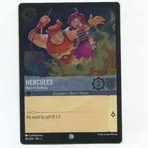 Disney Lorcana Rise of the Floodborn Hercules Hero in Training Foil 182/204 - £1.56 GBP