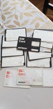Lot Of 13 Sim Cards Verizon 5G SIM Card Nano sim - £13.95 GBP