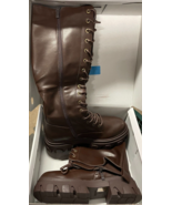 DREAM PARIS Women Knee High Boots Size 8 - $25.99 CAD