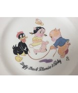 Antique 30s Vtg Edwin Knowles Looney Tunes Daffy Duck Petunia Porky Pig ... - £237.26 GBP