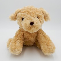Dan Dee Collectors Choice Dog Golden Plush Stuffed Animal Sitting 8 Inch - £12.85 GBP