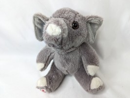 Build a Bear Gray Elephant Plush Mini 6 Inch Stuffed Animal Toy - £10.05 GBP