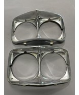 1970 Chevy Impala Headlight Bezels Caprice BelAir Buckets Trim Moldings ... - $285.45 CAD