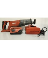 Hilti WSR 18-A 21.6V Reciprocating Saw w/ 2.6 AH Li-Ion Battery &amp; C-4/36... - $149.55 CAD