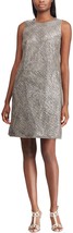 LAUREN RALPH LAUREN Womens Sequin Sleeveless Dress,Cl Taupe,12 - £155.69 GBP