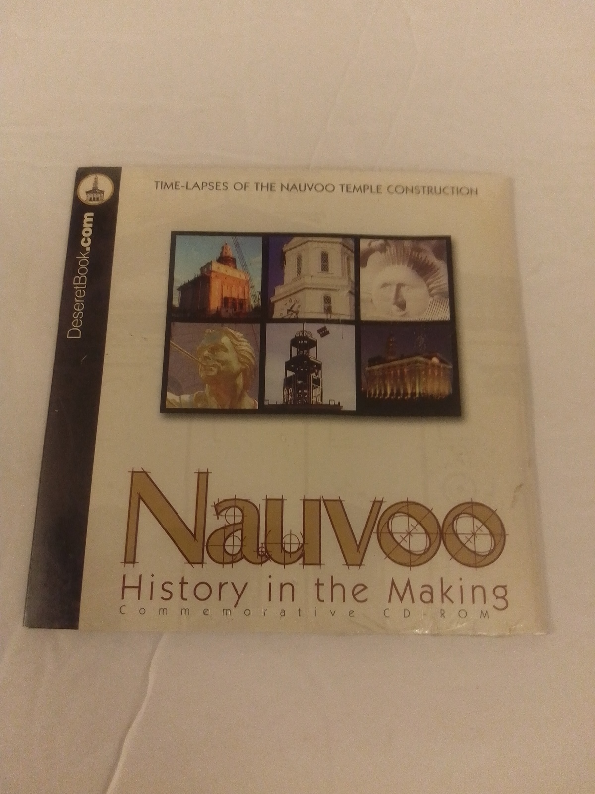 Nauvoo History in the Making Commemorative CD-ROM LDS Temple Construction New - $24.99