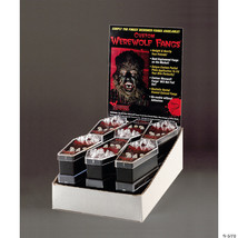 Werewolf fangs display lg 12pc - $5,212.08 MXN