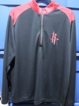 ANTIGUA Houston Rockets 1/2 Zip Pullover Jacket Size xL - £15.55 GBP
