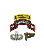2nd Ranger Bn Master Wings Pathfinder Army Military Embroidered Polo Shirt - $824.56 MXN+