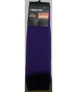 High Five Athletic Soccer Sock 24 Inch Medium 328030 Purple - £7.23 GBP
