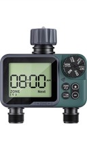 Sprinkler Timer Outdoor Water Garden 2-Outlet Programmable Hose Watering... - $465.06 MXN