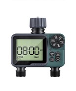 Sprinkler Timer Outdoor Water Garden 2-Outlet Programmable Hose Watering... - $463.17 MXN