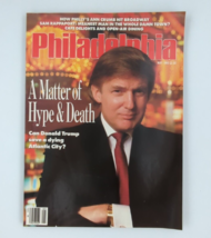 Donald Trump Philadelphia Magazine May 1990 A Matter of Hype &amp; Death - £35.96 GBP