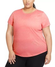 Nike Womens Plus Size Dry Legend Training Top Size 1X Color Magic Ember - $35.10