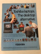 1994 Toshiba Laptops Vintage Print Ad Advertisement   pa15 - $7.91