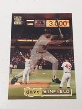 Dave Winfield Minnesota Twins 1994 Topps Stadium Club The Road To 3,000 Card #2 - £0.78 GBP