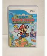 Super Paper Mario (Nintendo Wii, 2007) Complete CIB - $276.62 MXN