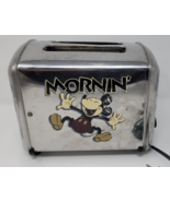 Vintage Mickey Mouse Mornin’ Toaster Singing Music Villaware Collectible - £17.12 GBP
