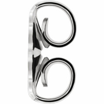 14K White Gold Push-On/Screw-Off Threaded Earring Back with 5.2 mm Pad - $671.22 MXN