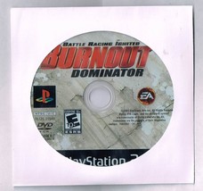 Burnout Dominator PS2 Game PlayStation 2 disc only - $19.31