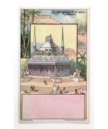 Victorian Trade Card &quot;7 Wonders&quot; The Mausoleum 1881 J.H. Bufford&#39;s - £9.44 GBP