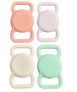 Pastel Cases compatible with Apple AirTag Cat Dog Collar Clip Cover Pet ... - £12.49 GBP