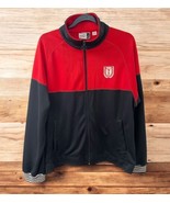 PUMA FC Red Black #7 SPORTS Soccer Athletic Jacket Mens SIZE LARGE w/poc... - $31.68