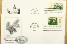 US Postal History FDC 1969 Covers International Botanical Congress Seatt... - $9.64