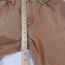 Carhartt Relaxed Fit Straight Leg Men's Khaki Cotton Jeans Size 38×32 image 10