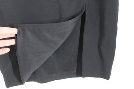 NWT Bailey 44 M Black Ponte Front Slit Pencil Skirt - £35.65 GBP