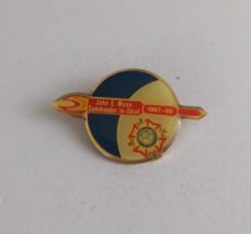 1997-98 VFW John E Moon Commander In Chief Lapel Hat Pin - £5.00 GBP