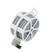 328 Feet Garden Plant Twist Tie With Cutter For Gardening, Home, Office (Gray) - £14.22 GBP