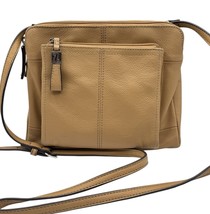 Tignanello Functionista Crossbody Bag Camel Pebbled Leather Convertible ... - €31,24 EUR