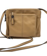Tignanello Functionista Crossbody Bag Camel Pebbled Leather Convertible ... - $671.98 MXN