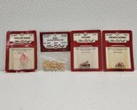 Fibre Craft Doll House Miniatures - Violins, French Horns, Speckled Eggs... - $7.71
