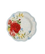Four (4) Pioneer Woman ~ Sweet Rose ~ 8.5&quot; ~ Stoneware ~ Salad Plates - $1,096.69 MXN